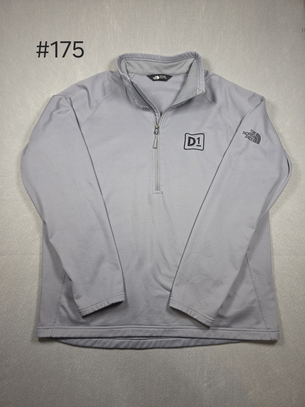 The North Face Men's XL Quarter-Zip Grid Fleece Pullover